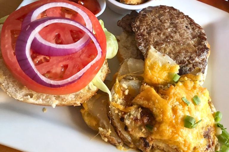 Grey Fox Burger at Grey Fox Grille in Dover, Delaware