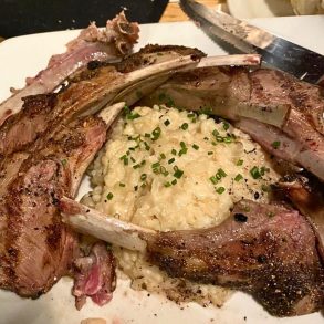 Rack of Lamb at Sandpiper Restaurant & Lounge in Pocatello, Idaho