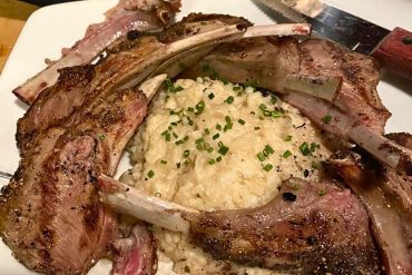 Rack of Lamb at Sandpiper Restaurant & Lounge in Pocatello, Idaho