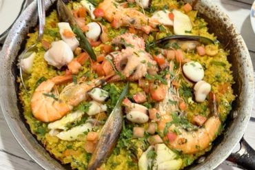 Seafood Paella at Jarocho in Kansas City, Kansas