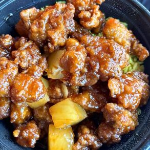 General Mafia Chicken at Chowology: Asian Kitchen in Pembroke Pines, Florida