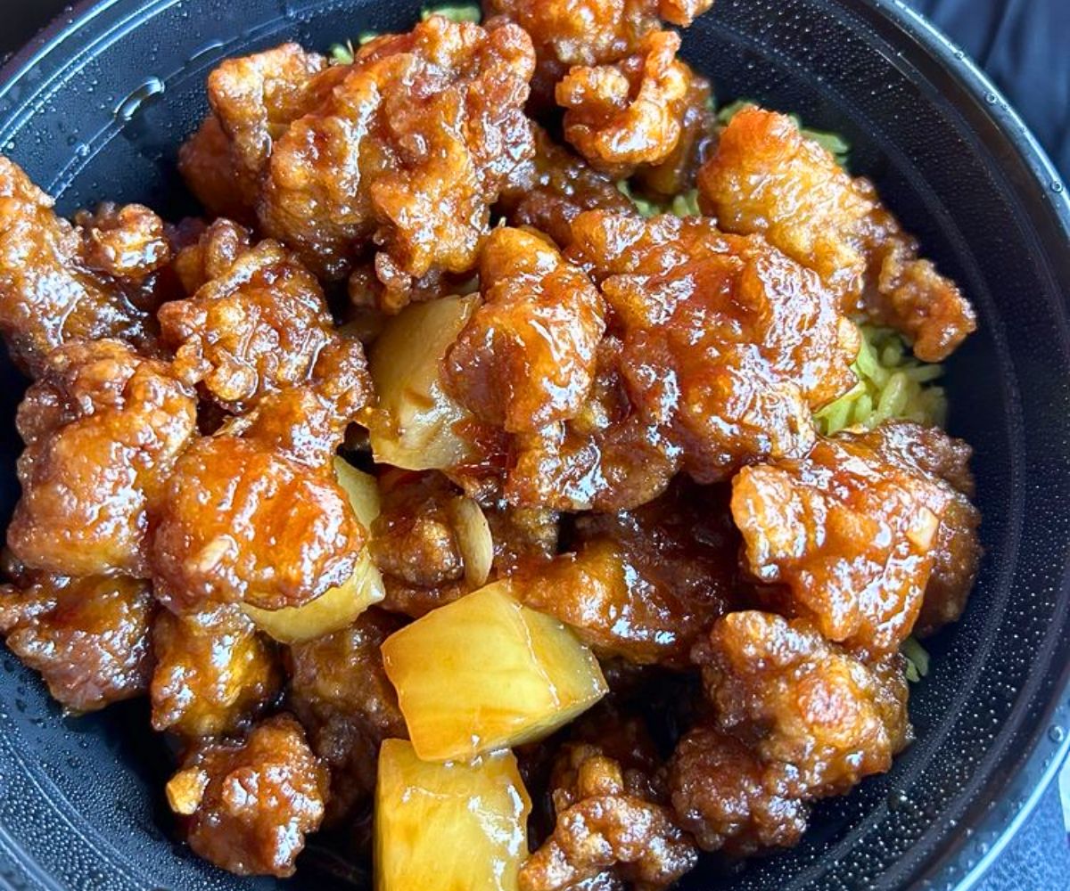 General Mafia Chicken at Chowology: Asian Kitchen in Pembroke Pines, Florida