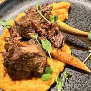 Braised Short Ribs at Brix 27 in Martinsburg, West Virginia