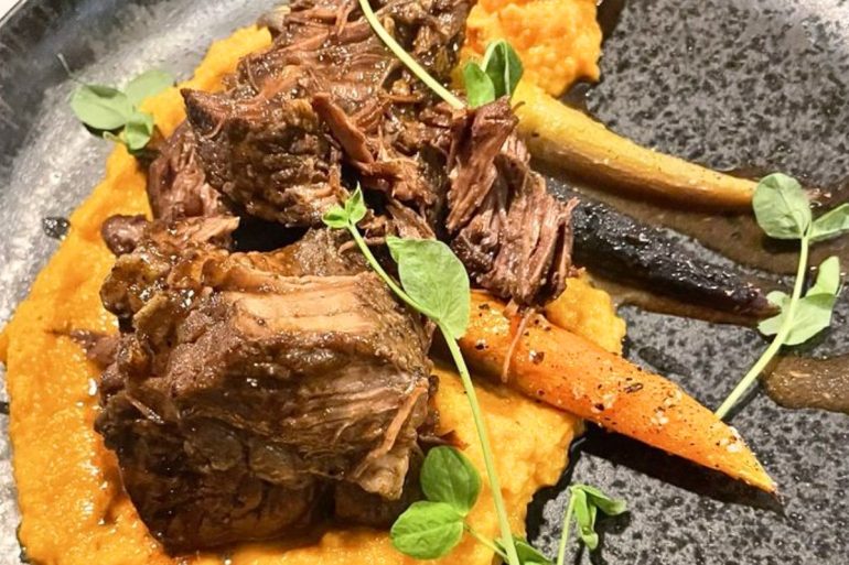 Braised Short Ribs at Brix 27 in Martinsburg, West Virginia