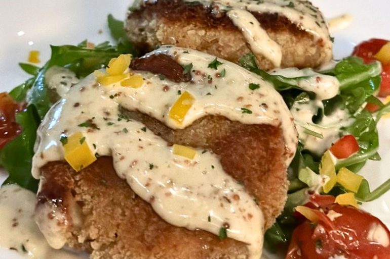 Maryland Crab Cakes at The Obstinate Sons in Lexington, Kentucky