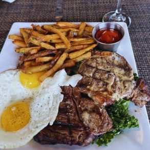 Running Goose - Mimosa Brunch - Steak and Eggs