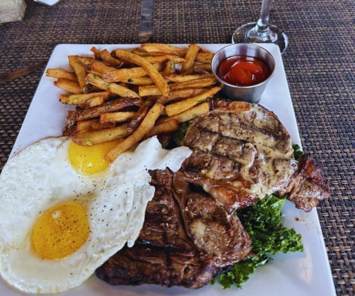 Running Goose - Mimosa Brunch - Steak and Eggs