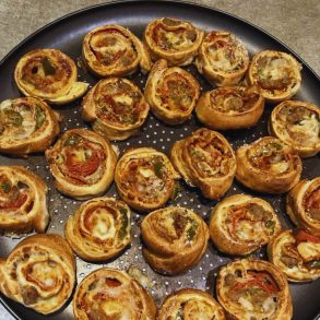 Floridino's Pizza & Pasta - Pepperoni, Sausage and Jalapeño Pizza Muffins