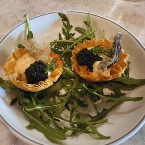 House of Brunch - Caviar on Pastries