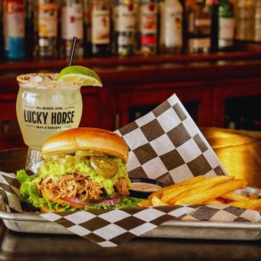 Lucky Horse Burgers and Beer - Carnitas Torta