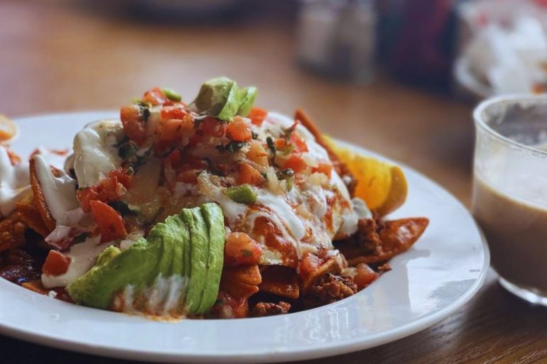 Gloria’s Cafe - Chilaquiles con Chorizo