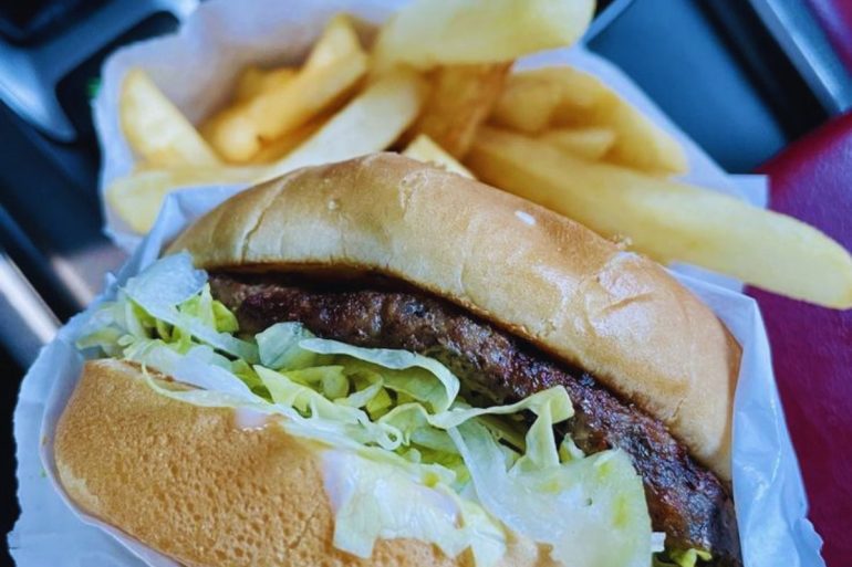 Phil's Charbroiled Burgers - Hamburger Combo to Go $11.75