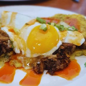 Community Matters Cafe - Johnny Cakes with Pulled Pork