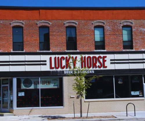 Lucky Horse Burgers and Beer - Store Front