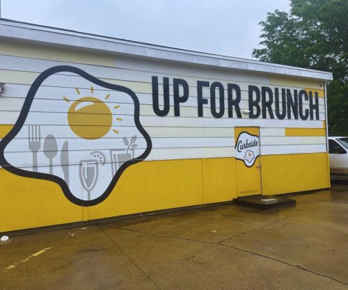 Up For Brunch - Store Mural
