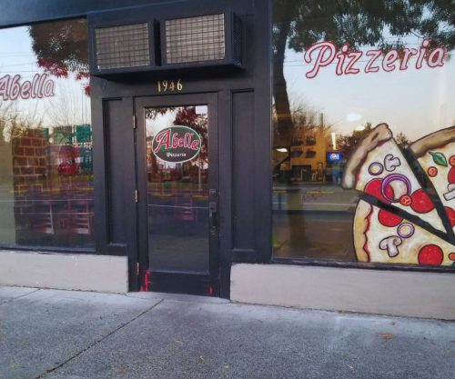 Abella Pizzeria - Front Entrance