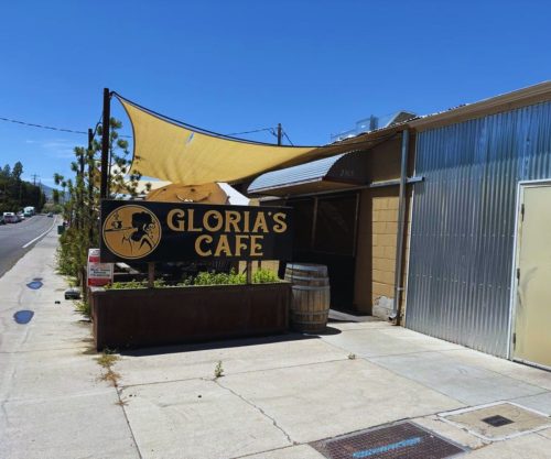 Gloria’s Cafe - Store Sign