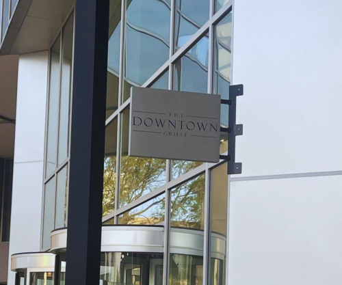 The Downtown Grille - Store Sign