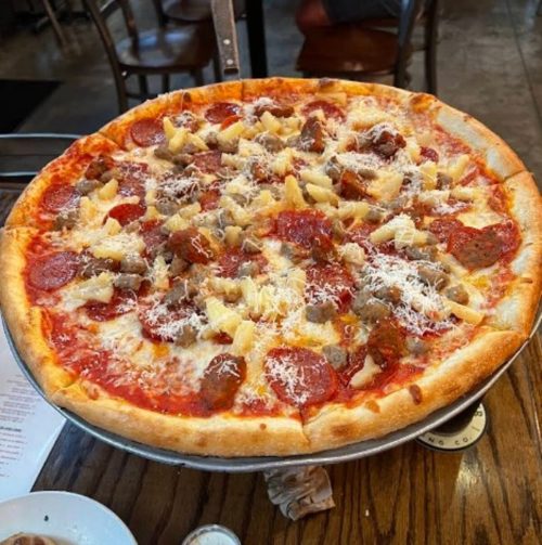 Food in Aldo's Pizza Pies, Memphis, TN