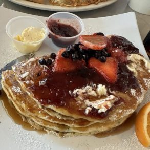 Food in Pancake Joe's, San Antonio, TX