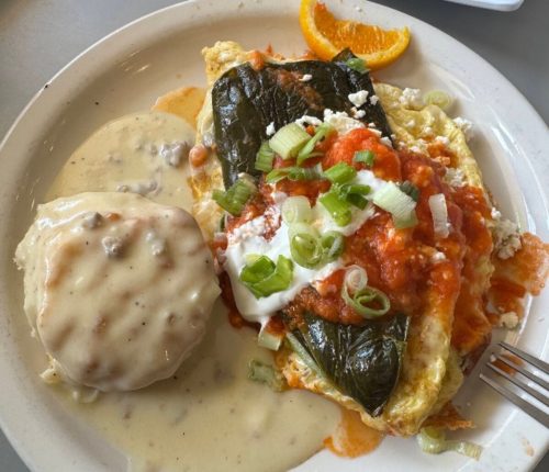 Food in Pancake Joe's, San Antonio, TX