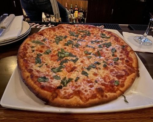 Food in Mike's Pizzeria, Fresno, CA