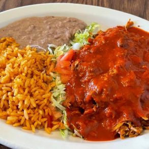 Food in Mary & Tito's Cafe, Albuquerque, NM