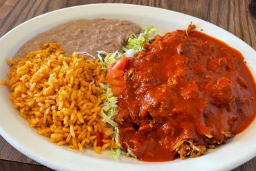 Food in Mary & Tito's Cafe, Albuquerque, NM