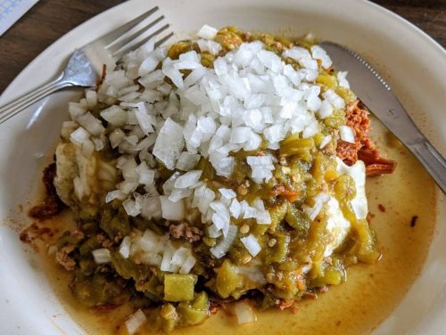Food in Mary & Tito's Cafe, Albuquerque, NM