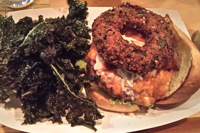 Food in George's Lounge, Canton, OH