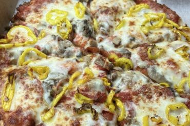 Food in Luigi's Restaurant, Akron, OH