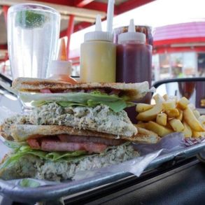 Food in Doumar's Cones & Barbecue, Norfolk, VA