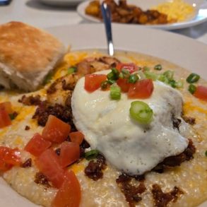 Food in The Dixie Grill, Wilmington, NC