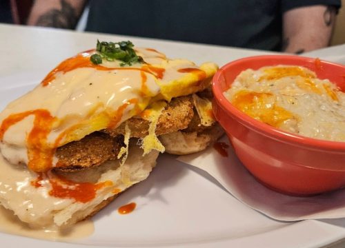 Food in The Dixie Grill, Wilmington, NC