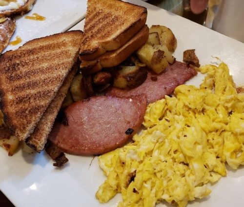 Food in The People's Kitchen, Bethlehem, PA