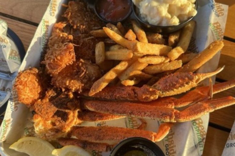 Food in Crabby's Oceanside, Daytona Beach, FL