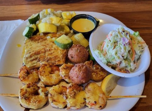Food in Crabby's Oceanside, Daytona Beach, FL