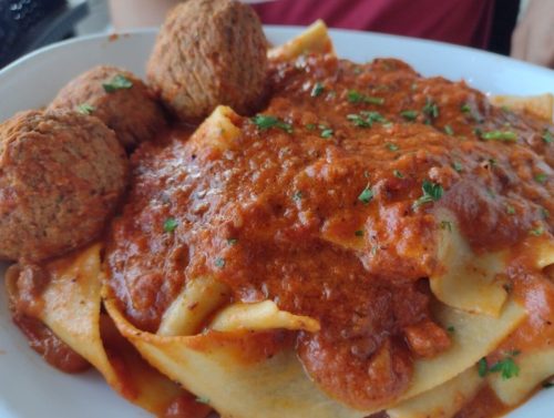 Food in Vaccaro’s Trattoria, Akron, OH