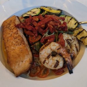 Food in Vaccaro’s Trattoria, Akron, OH