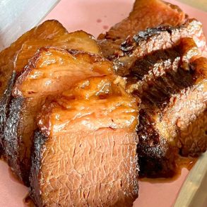Kalbi Brisket at Easy ‘Que in Kailua, Hawaii