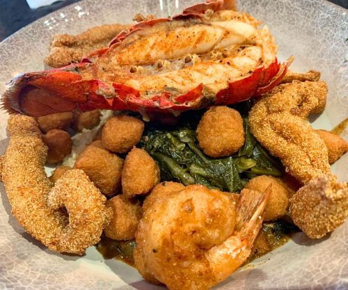 Everything But The Kitchen Sink at Cornbread Restaurant & Bar in Southfield, MI