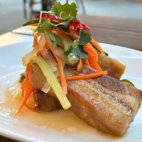 Braised Kurobuta Pork Belly at The Copper Onion in Salt Lake City, UT