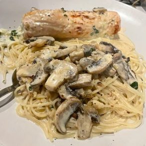 Chicken Niccola at Rivera Italian Restaurant in North Little Rock, Arkansas