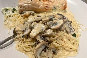 Chicken Niccola at Rivera Italian Restaurant in North Little Rock, Arkansas