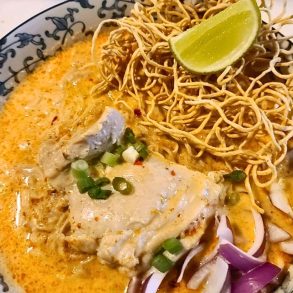 Khao Soi at Zaap Thai Cuisine in Bossier City, Louisiana