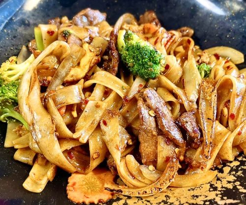 Pad SE Ew at Zaap Thai Cuisine in Bossier City, LA