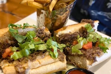 Philly Cheesesteak at Tom Foolery's in Middletown, Delaware