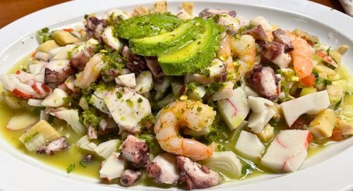 Campechano Ceviche at Mariscos KC in Olathe, Kansas