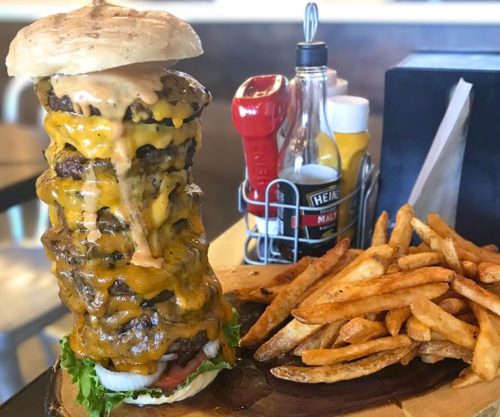 The Brigham Burger at Burly Burger in South Weber, Utah