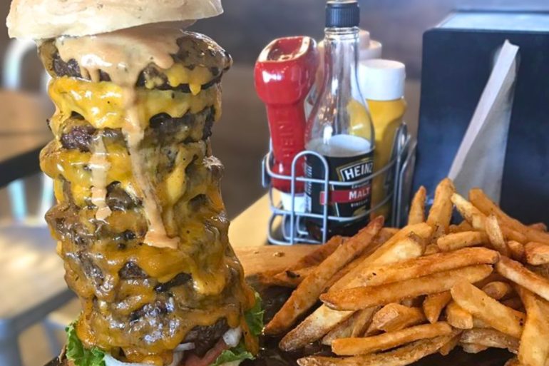 The Brigham Burger at Burly Burger in South Weber, Utah